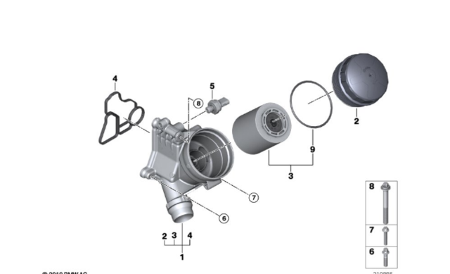 Oil Filter Housing Gasket - BMW (11-42-8-637-821)