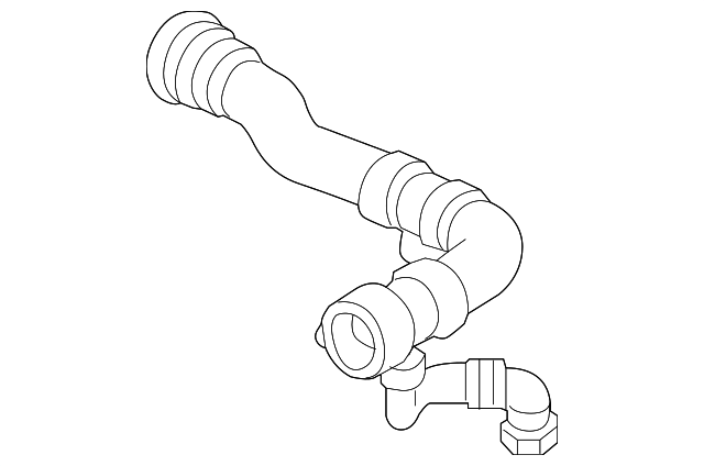 Upper Hose - BMW (17-12-7-546-064)