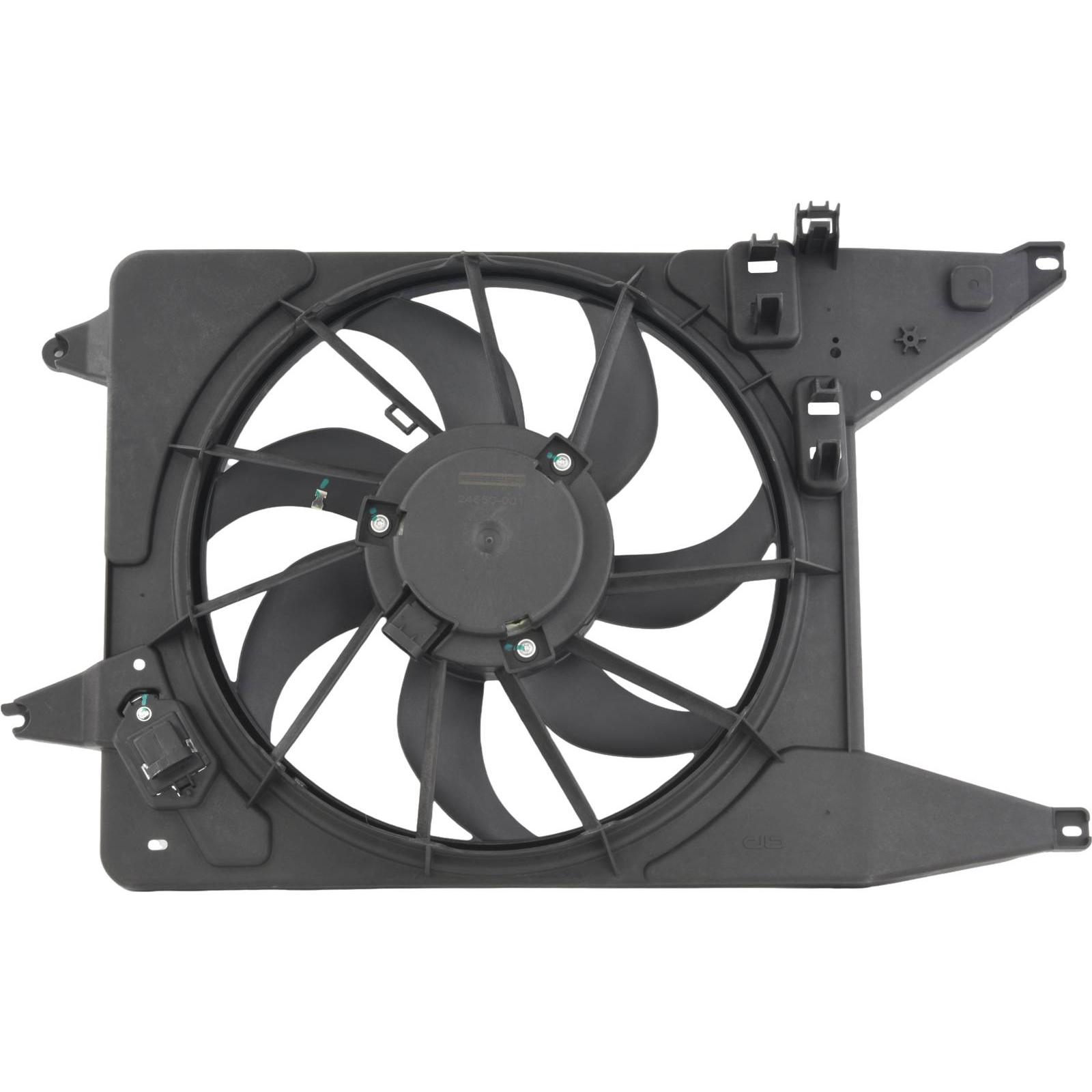radiator cooling fan assembly