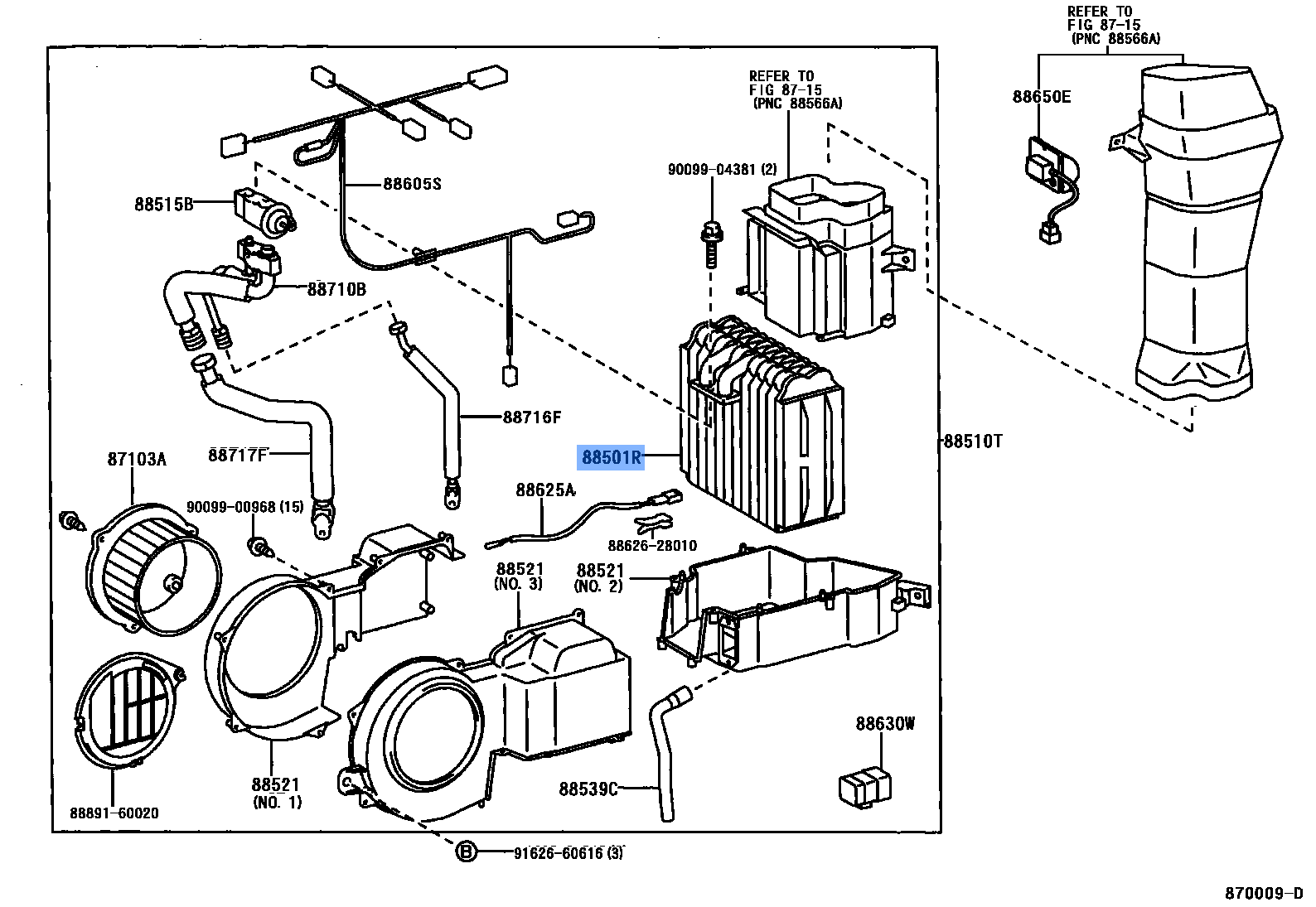 Evaporator Sub Assy