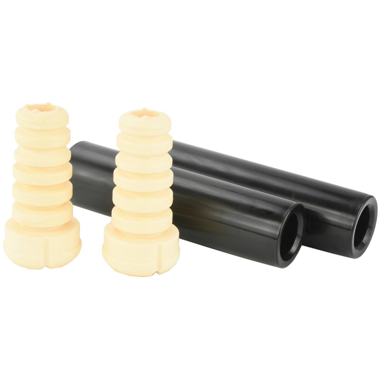 Boot with jounce bumper rear shock absorber kit