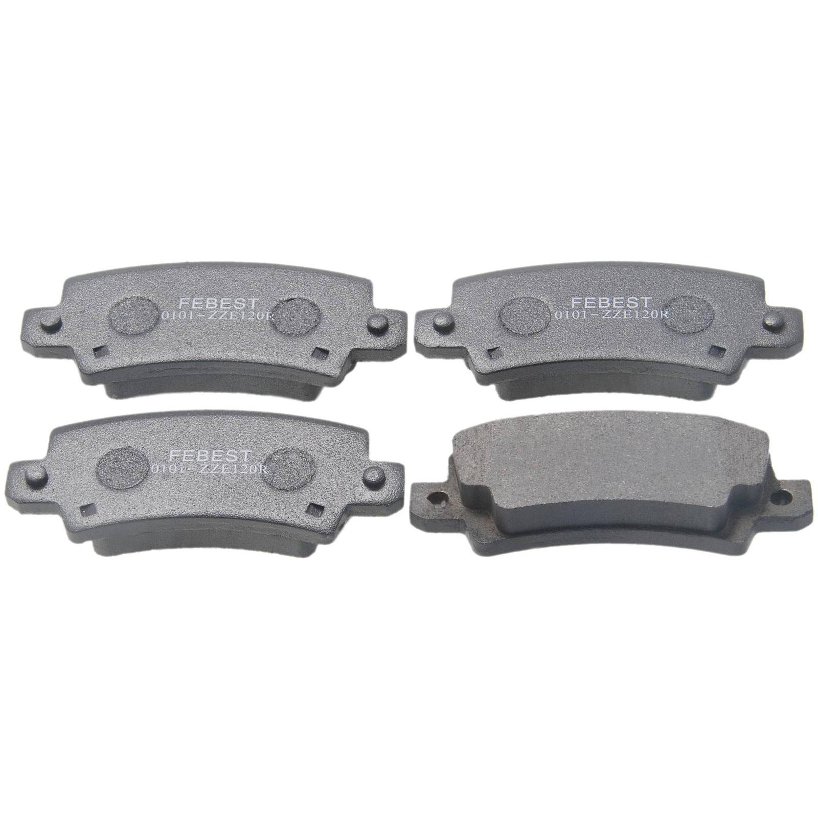 pad kit, disc brake, rear