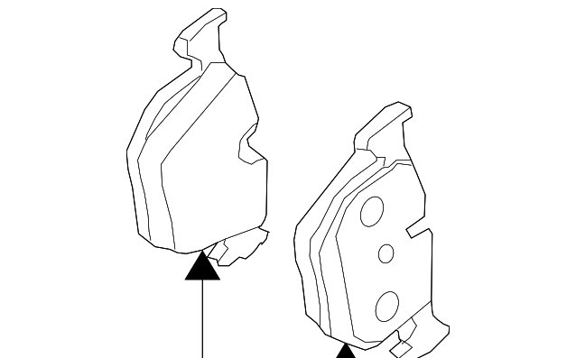 Brake Pads Rear - BMW (34-21-6-763-043)