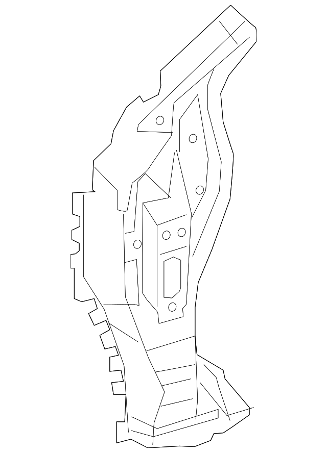 Brace-Front Pillar,Lh