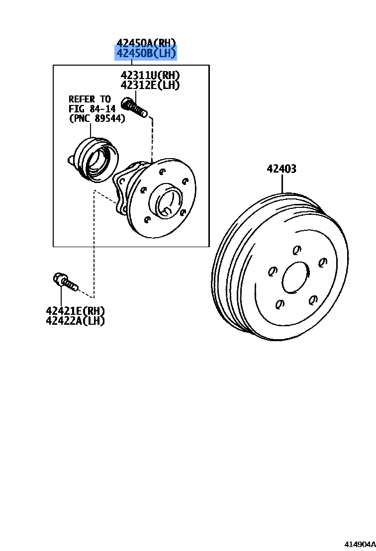Hub And Burg Assy Rr
