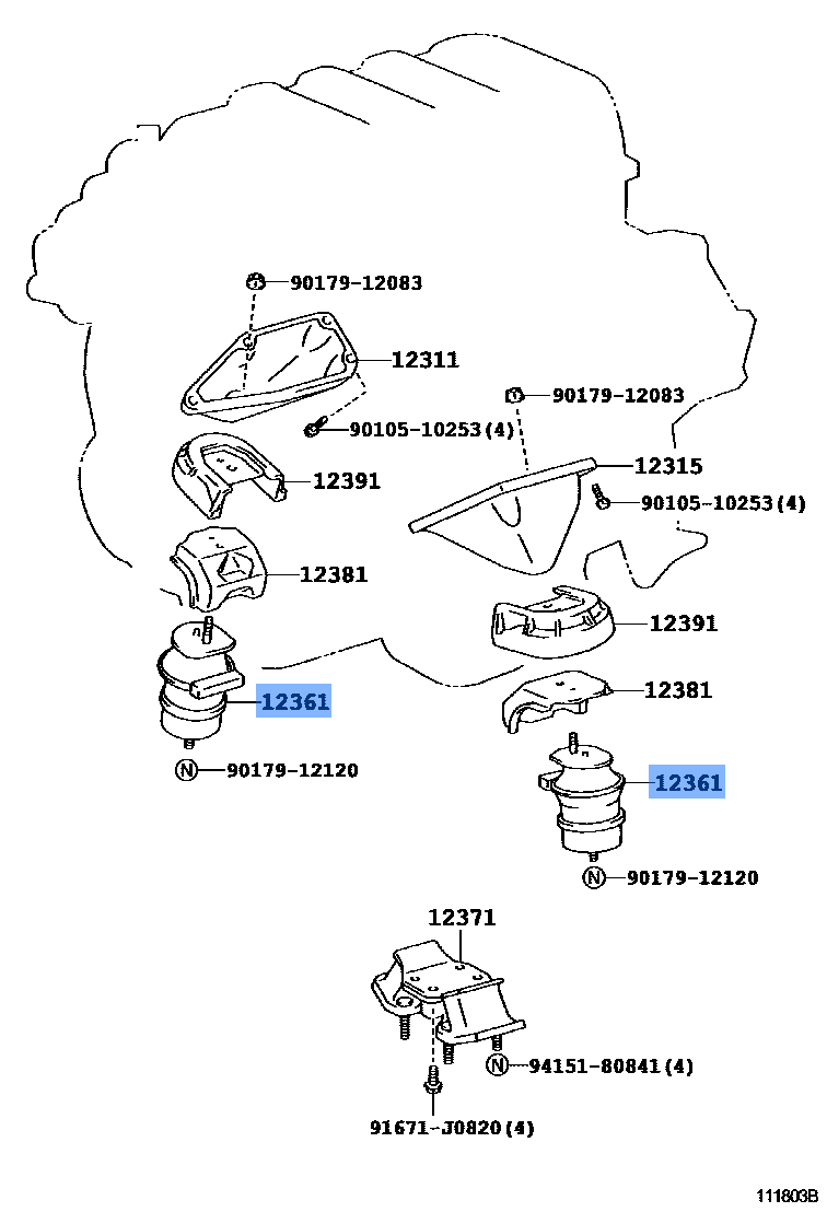 Lex-Engine Mounting