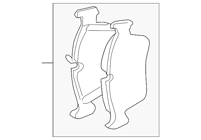 Brake Pad E38/E52/ W202/C208/W210