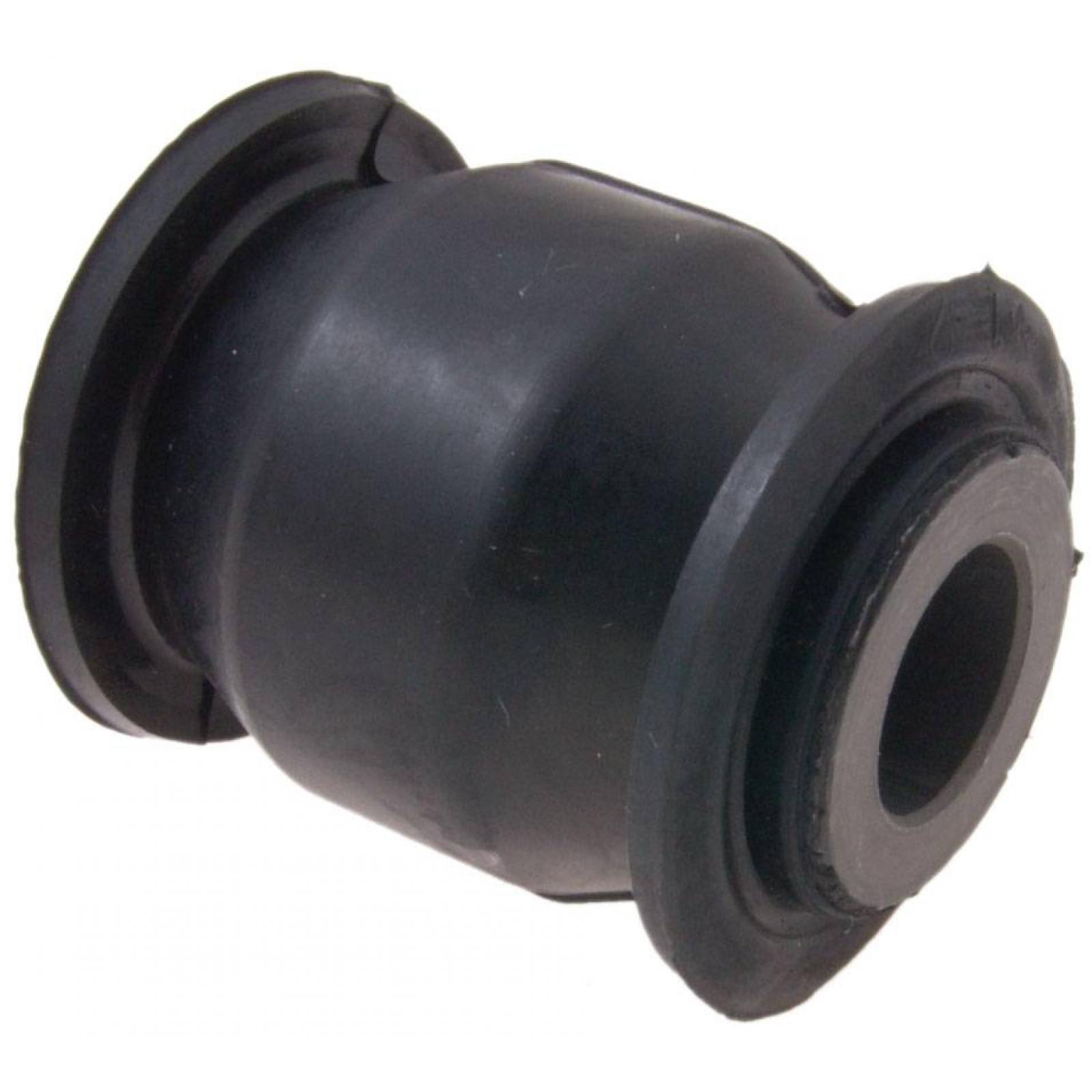 Rear arm bushing, under shock absorber