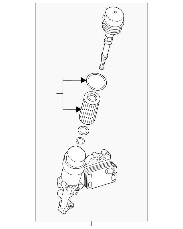 Oil Cooler Db W204,W212
