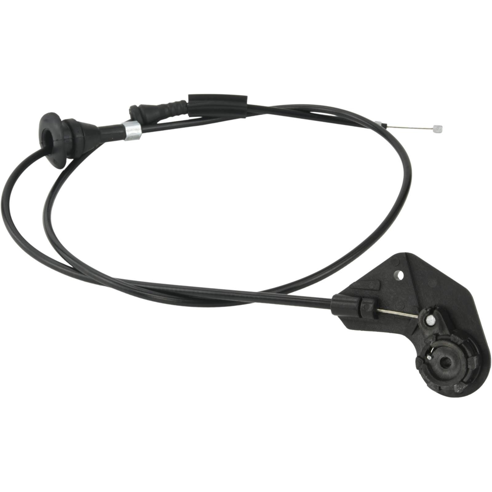 Cable assembly hood lock control