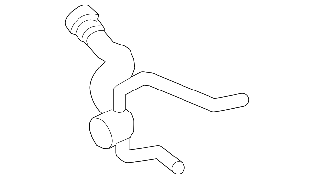 Reservoir Hose - BMW (17-12-7-580-955)