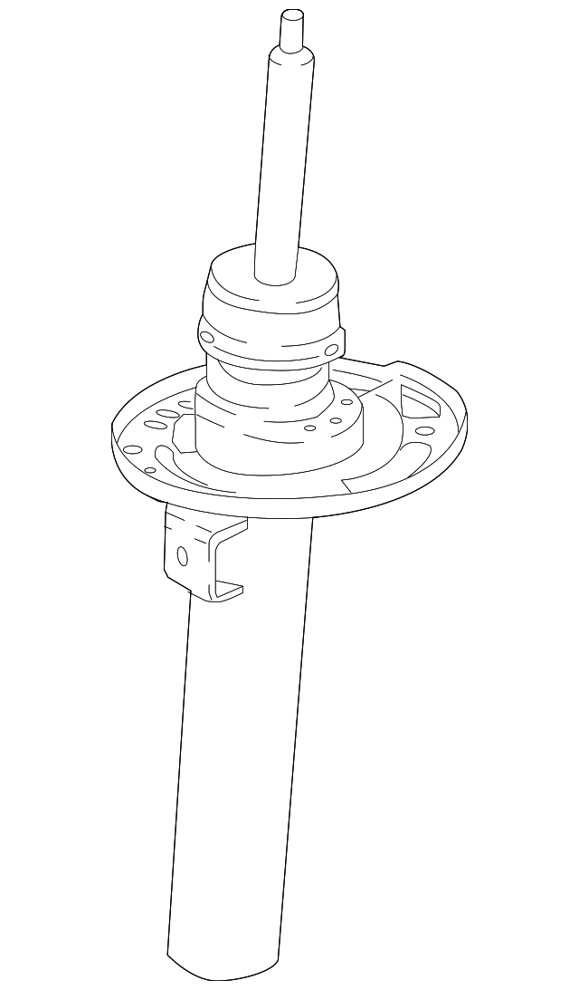 BMW Front Left Suspension Strut 31-31-5-A04-C37