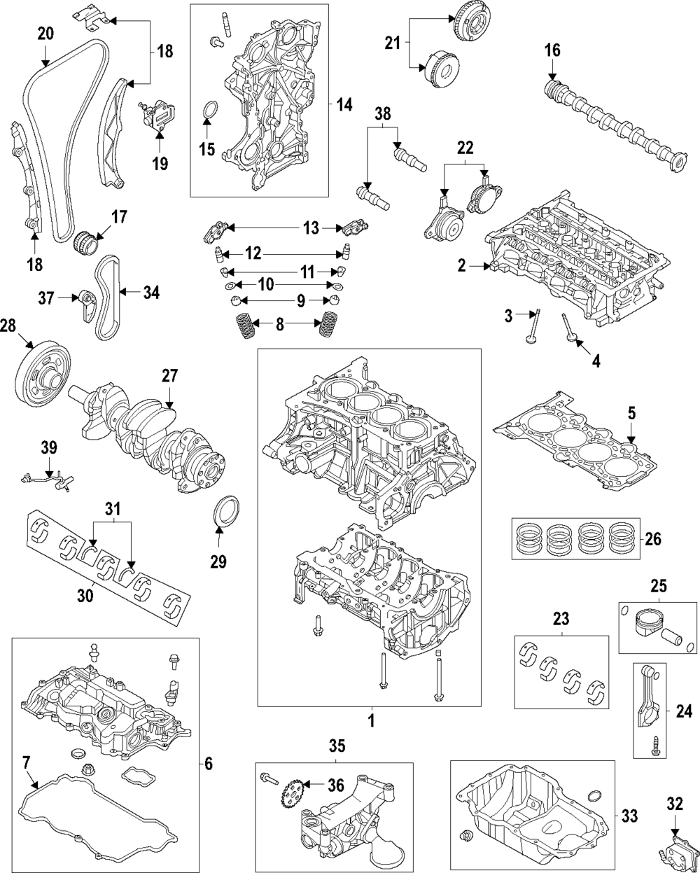 Metal Set,Main Brg.