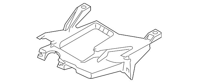 BMW E65/E66/E67 Headlight Bracket Left 63117162089