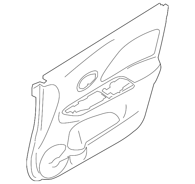 Finisher Assy-Front Door,