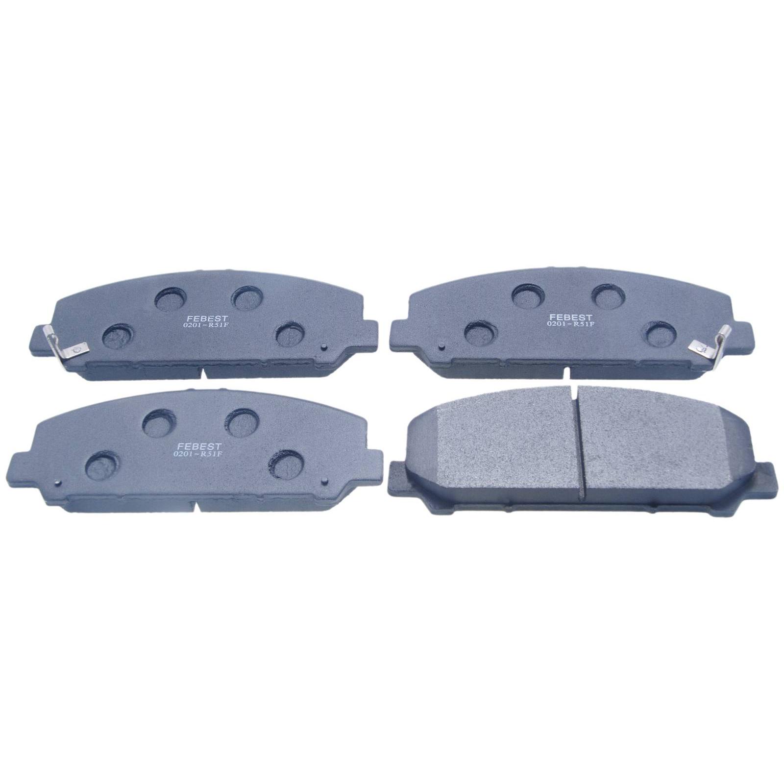 Pad kit, disc brake, front