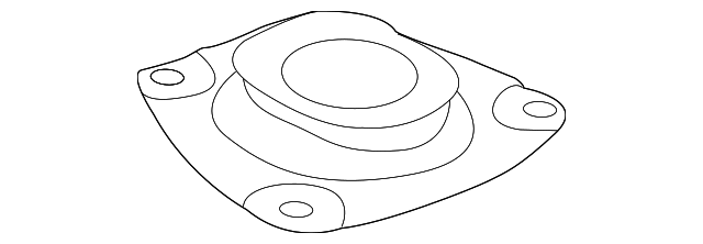 Genuine Nissan Strut Mount 54321-1KA0B - Left Position