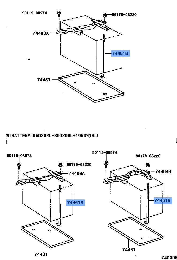Bracket,Battery Clam
