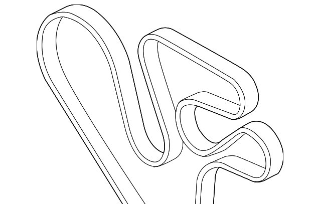 V-Ribbed Belt 8Dpk1833 Bmw F01/E71/N54