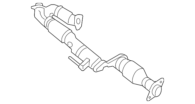 Tube-Exhaust,Front W Cata