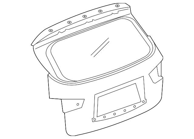 Door Assy-Back, Upper