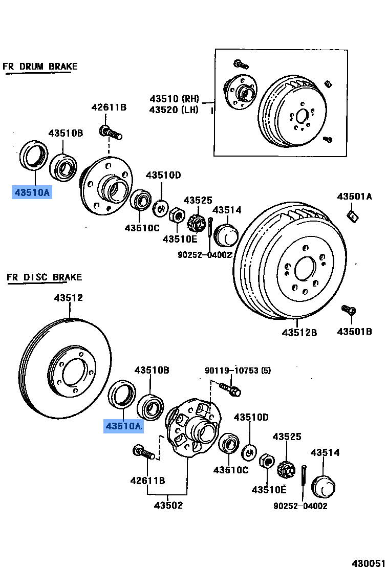 Oil Seal Front Fzj79