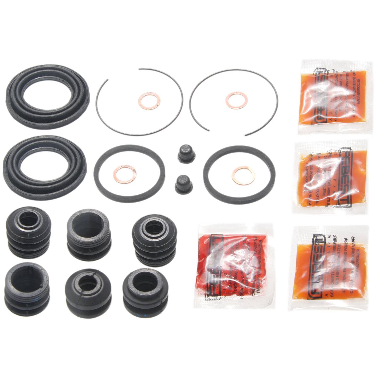 rear brake caliper repair kit (set for two sides)