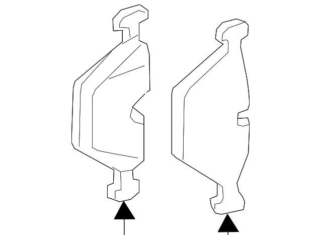 Front Pads - BMW (34-11-6-851-269)