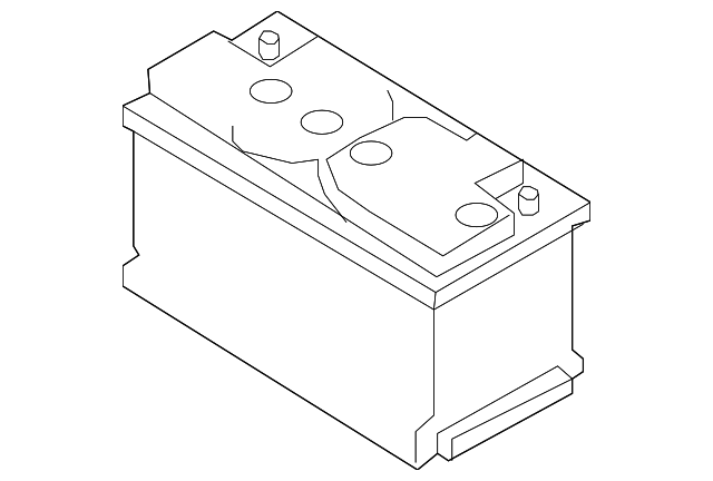 BMW AGM Battery 80Ah