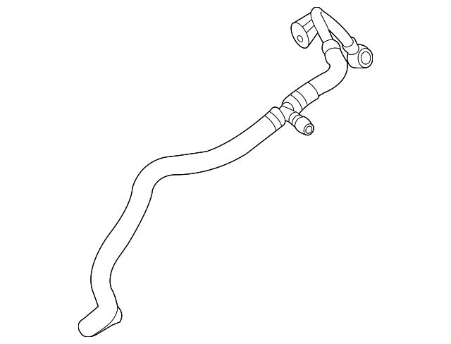 Water Outlet Pipe - BMW (11-53-7-637-059)