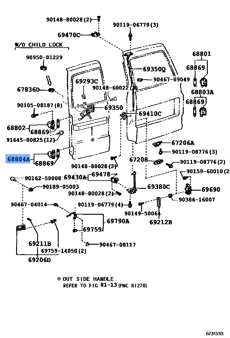 Hinge(L),Door-Upper