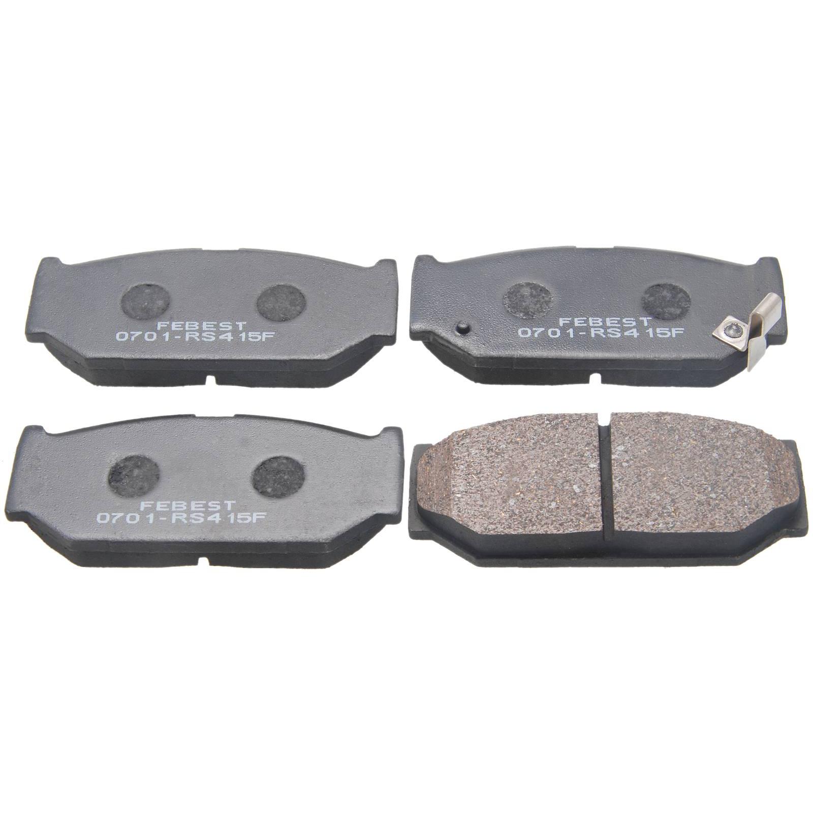 Pad kit, disc brake, front