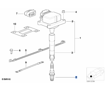 Spark Plug - BMW (12-12-9-061-867)