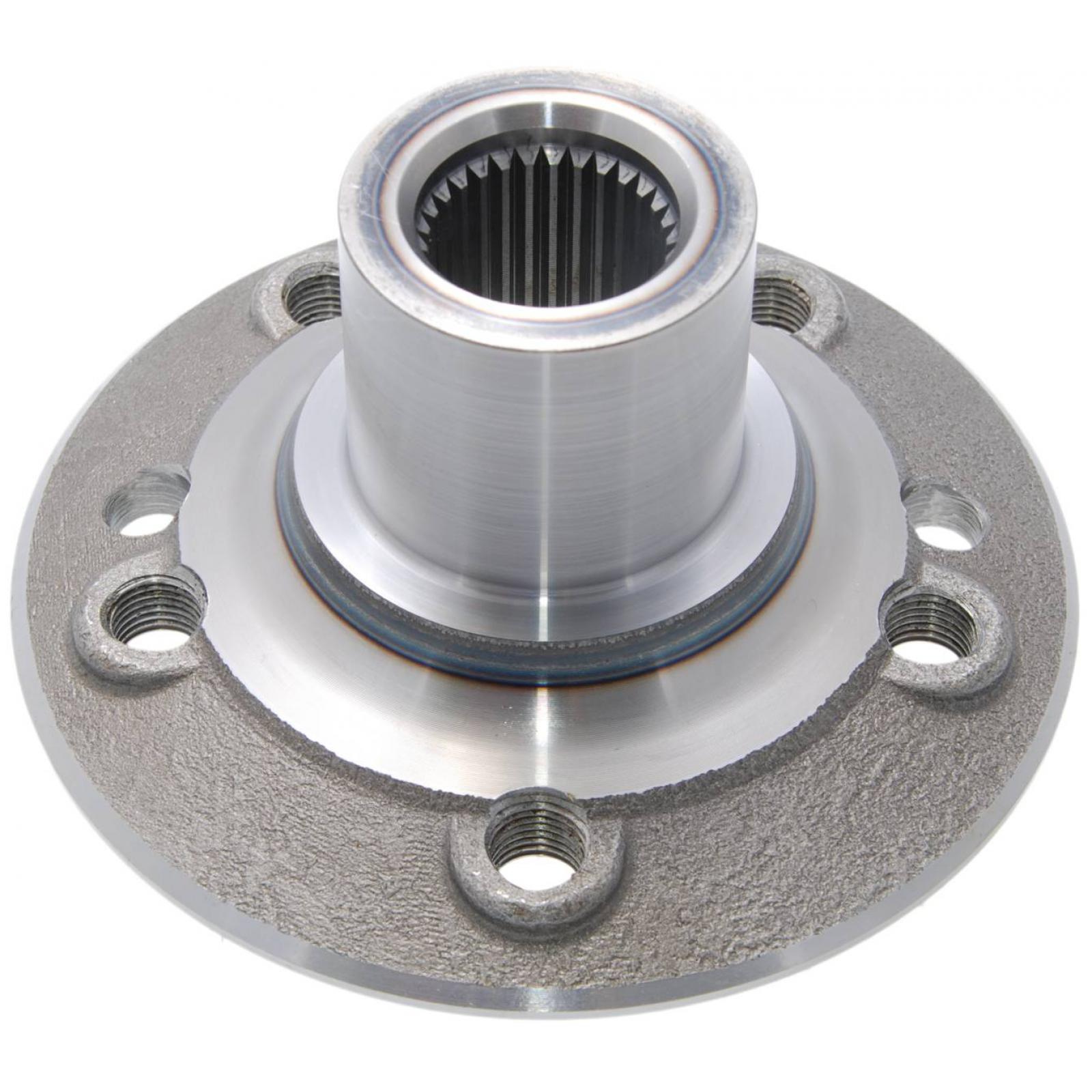 Rear wheel hub without bearing
