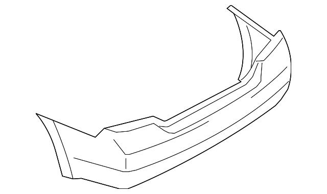 Bumper Set-Rear Seda