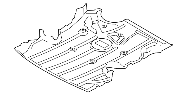 Undercar Engine Splash Shield Cover - BMW 3-Series (E90 E91 E92) 2006-2013 RWD