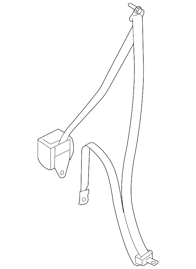 Belt Assy-Tongue, Pretens