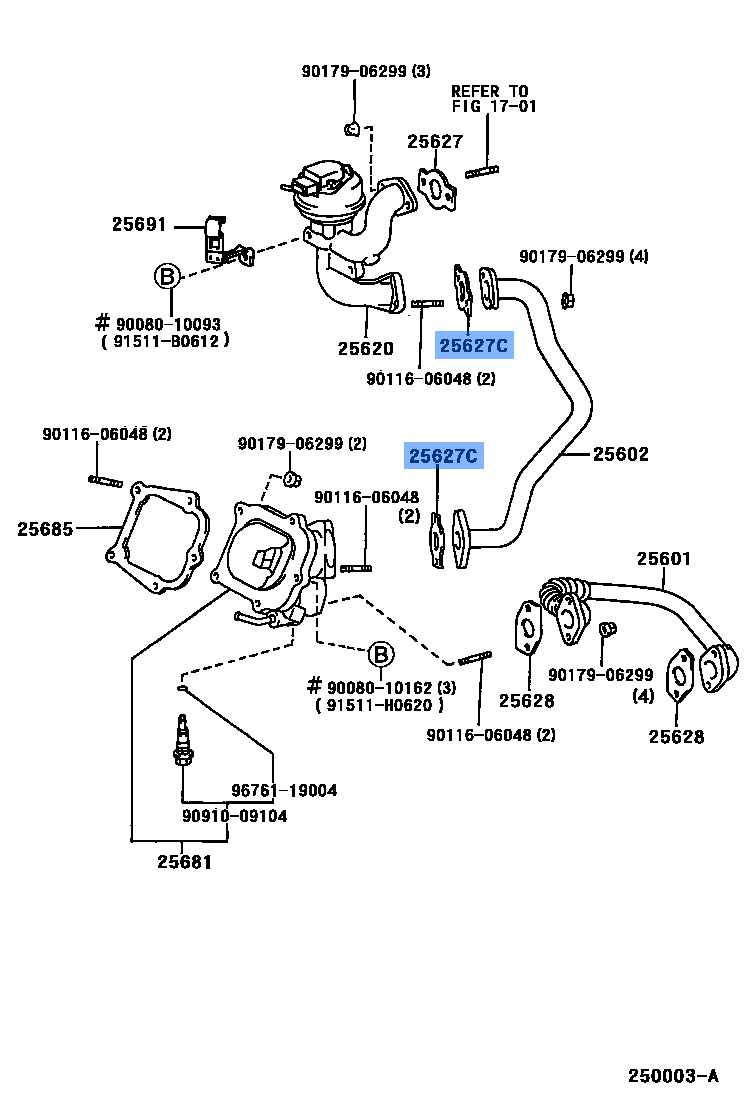 Gasket Egr Valve