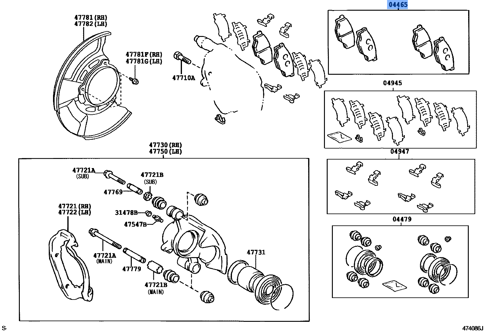 Pad Kit Disc Brake