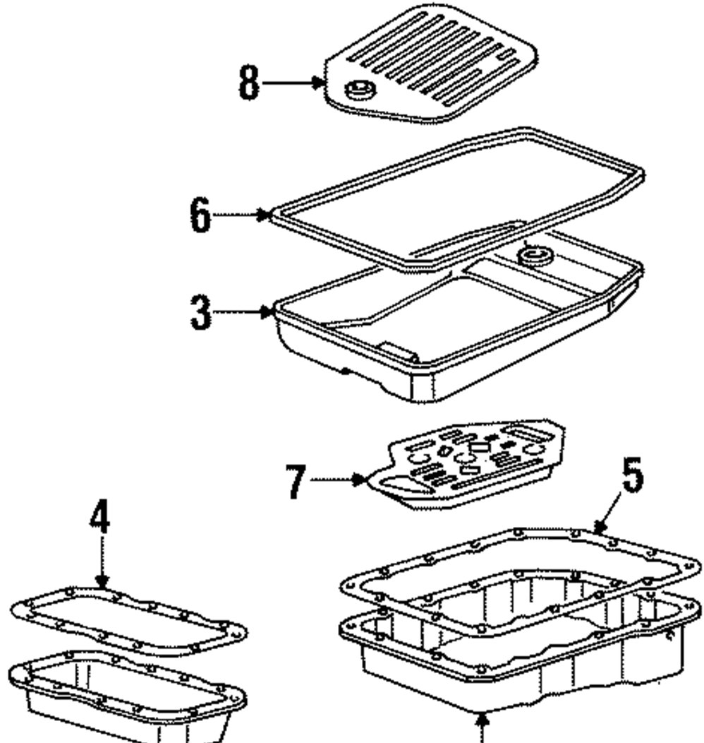 Auto Transmission Filter Bmw E34,E36,E39,E38