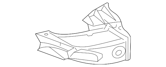 Front Left Brake Air Duct Tube - BMW X5 (E53) - 51718402425