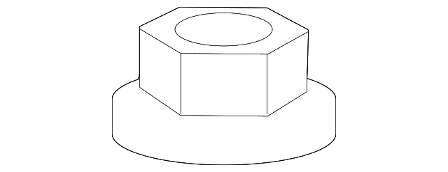 Bumper Cover Retainer - Hyundai (86699-2D000)