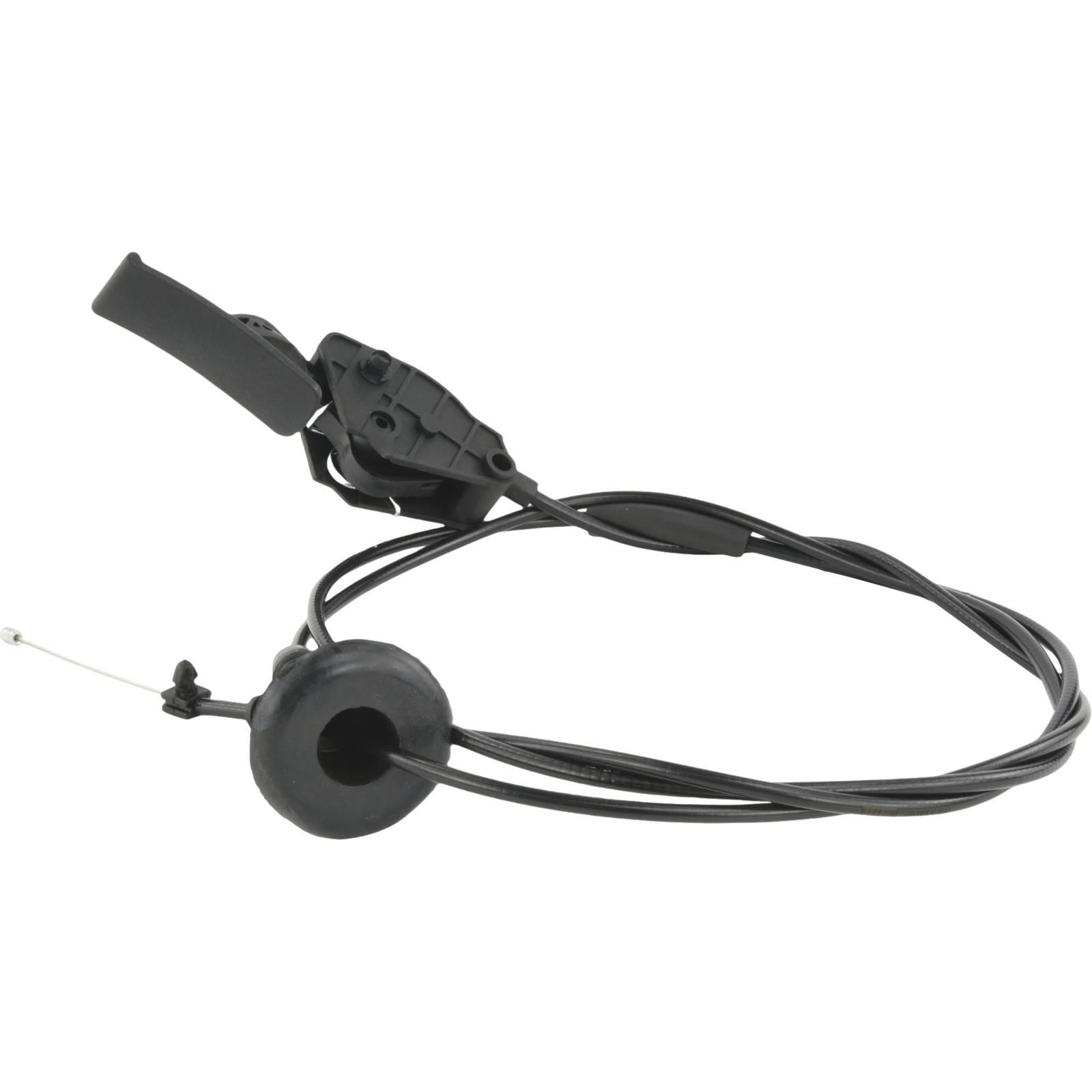 Cable assembly hood lock control