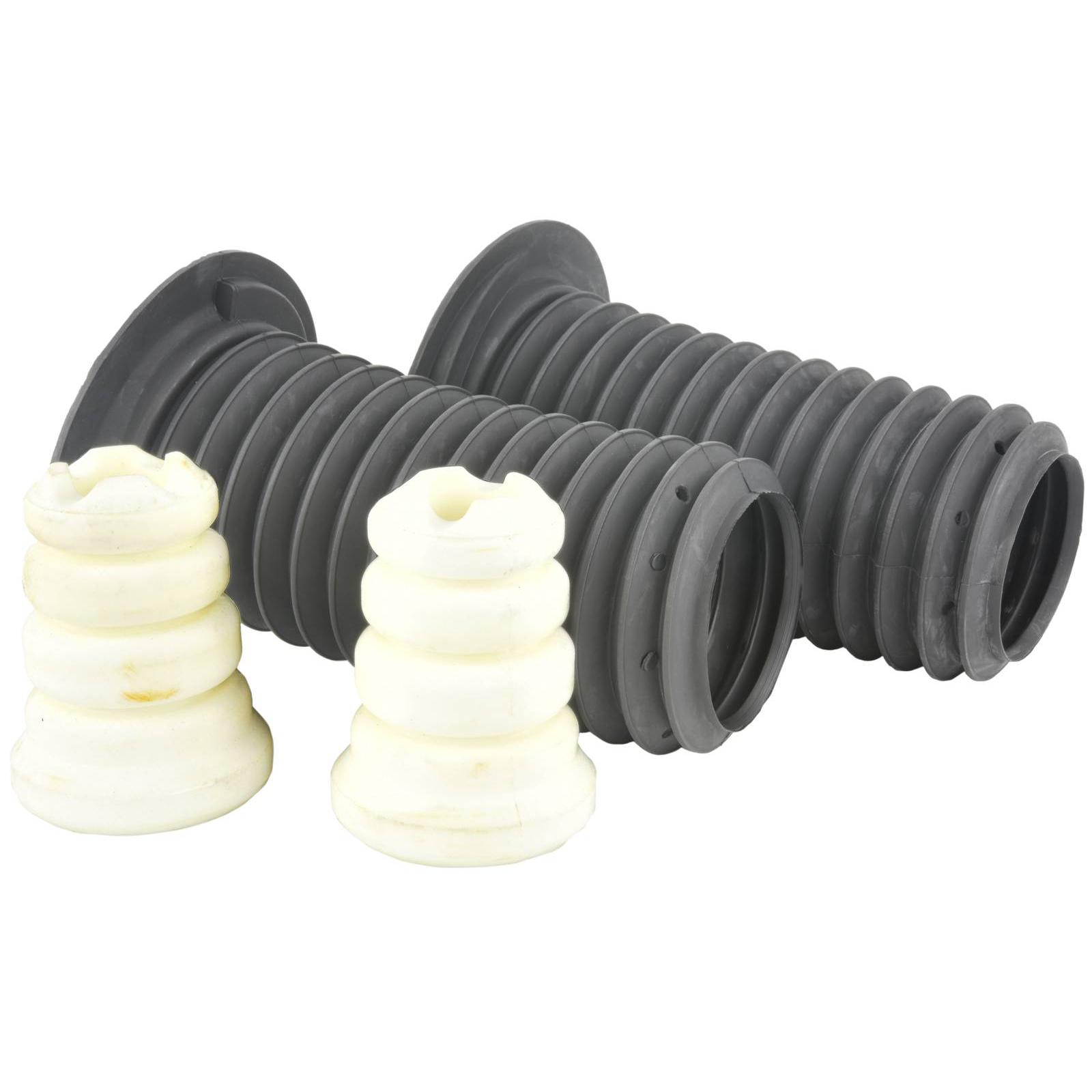 Boot with jounce bumper front shock absorber kit