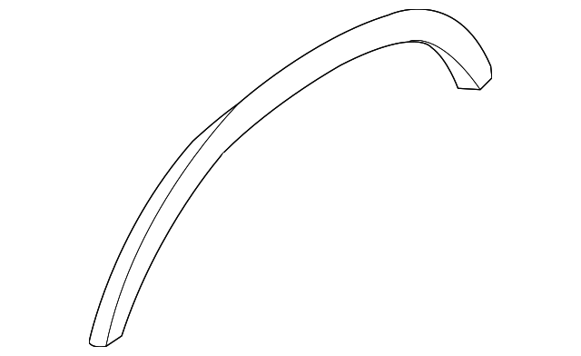 BMW X4 M40i xDrive28i Left Rear Fender Trim (F26) (F25)