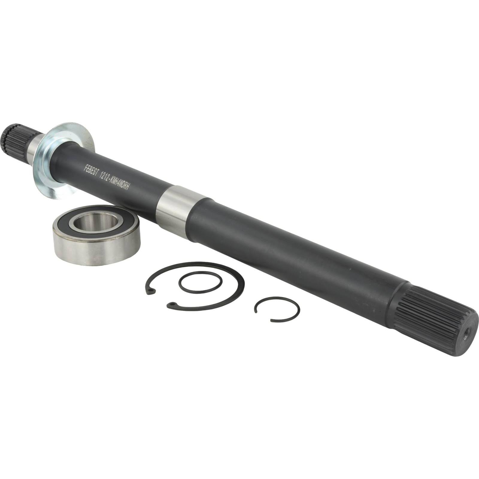 axle half shaft right (without bracket) 28x422x28