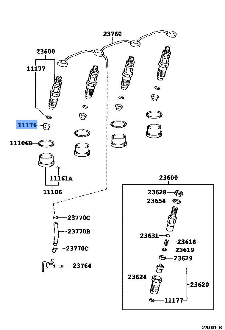 Seat Injection Nozzle