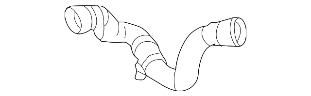 Radiator Coolant Hose - BMW (17-12-8-616-560)