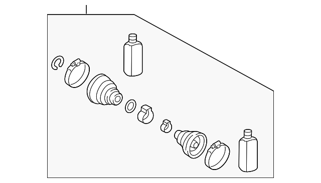 Boot Set,Outer Joint