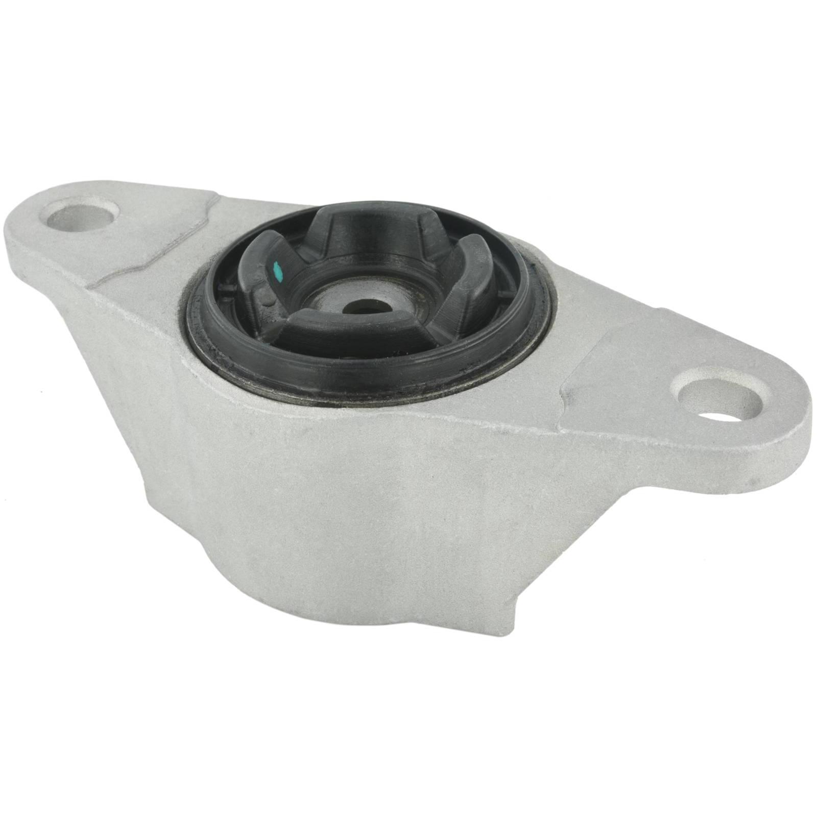 Rear shock absorber mounting